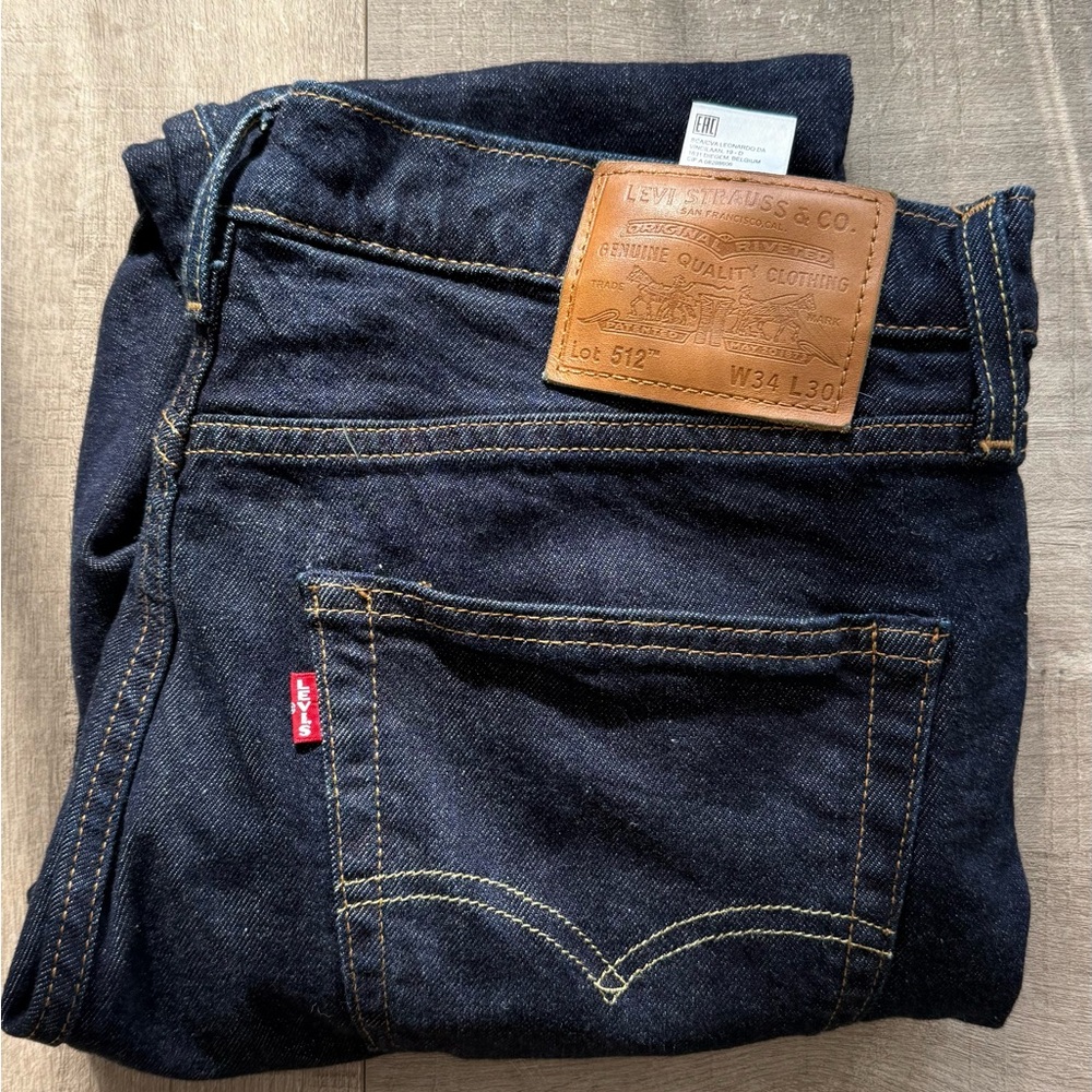 Levi's Men's Deep Indigo Slim Jeans